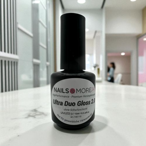 ULTRA DUO Gloss 2.0 | HighPerformance Finish Gel 15ml ohne Schwitzschicht